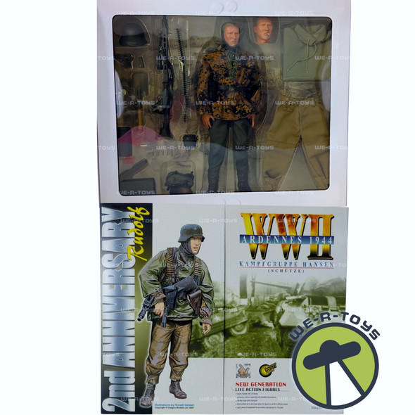 Dragon WWII Ardennes 1944 Schutze Rudolf Action Figure 2nd Anniversary New 2001