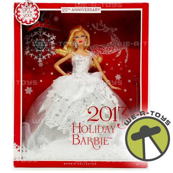 Barbie Collector 2013 Holiday Doll 25th Anniversary Mattel X9195
