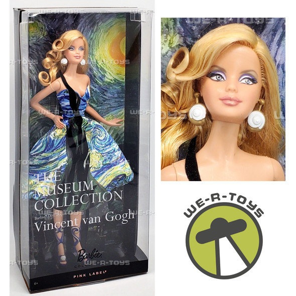 Barbie Collector Museum Collection Van Gogh Doll 2010 Mattel V0445