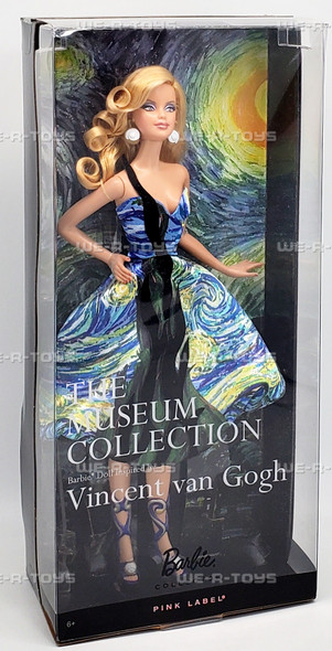 Barbie Collector Museum Collection Van Gogh Doll 2010 Mattel V0445