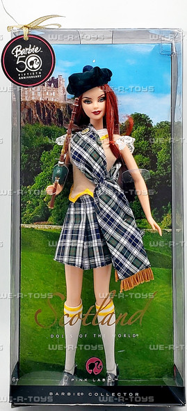 Barbie Dolls Of The World Scotland Doll 2008 Mattel N4973 Barbie Dolls Of The World Scotland Doll 2008 Mattel N4973
