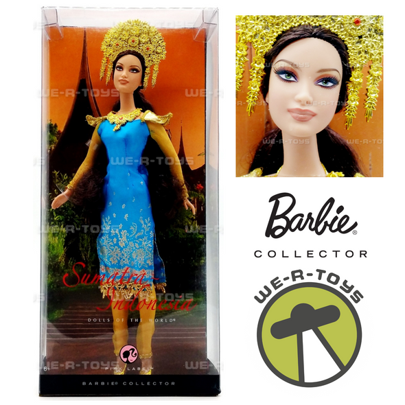 Barbie Dolls of the World Sumatra Indonesia Doll2007 Mattel L9582