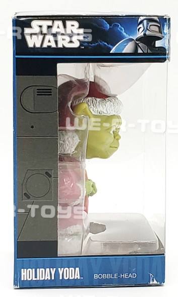 Funko Star Wars Holiday Yoda Santa Bobble-Head Christmas 2010 Lucasfilm NEW