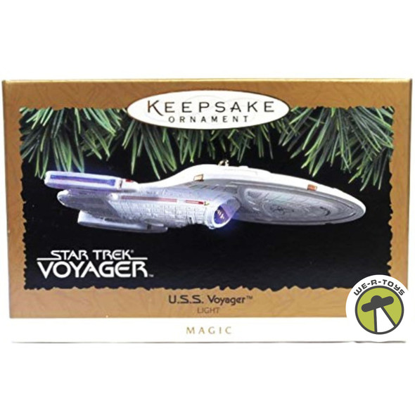 Hallmark Keepsake Ornament - Star Trek U.S.S. Voyager Magic Light Ornament 1996