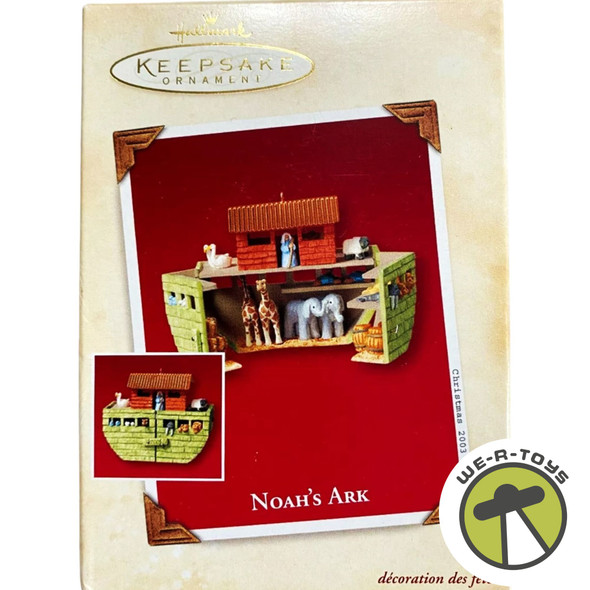 Noah's Ark Ornament 2003 Hallmark Keepsake QXG8997