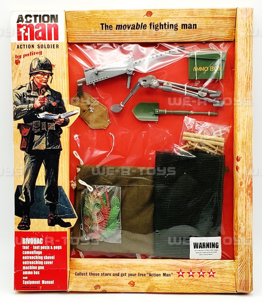 Action Man Action Soldier Bivouac With Tent Accessories Set 2008 NEW