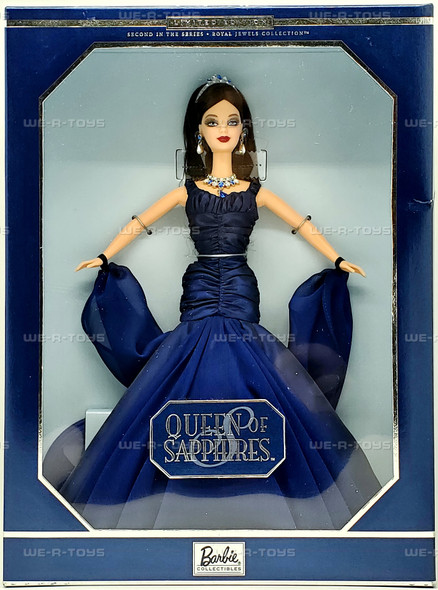 Queen of Sapphires Barbie Doll 2000 Mattel 26926