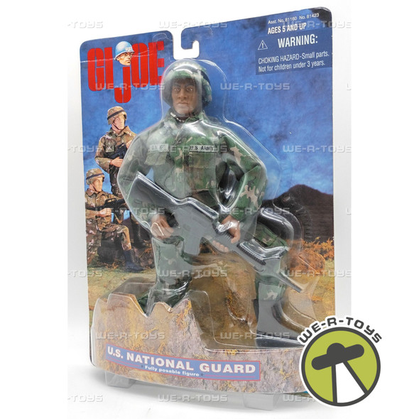 G.I. Joe U.S. National Guard Fully Poseable Action Figure 1997 Hasbro #81423