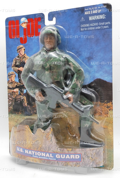 G.I. Joe U.S. National Guard Fully Poseable Action Figure 1997 Hasbro #81423