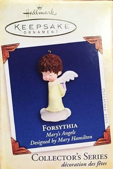  Hallmark Keepsake Ornament Forsythia Mary's Angels 18th in Series 