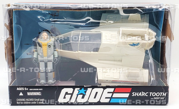 G.I. Joe Sharc Tooth w/ Deep Six Figure & Craft 2008 Hasbro No. 65913/65266 NRFB