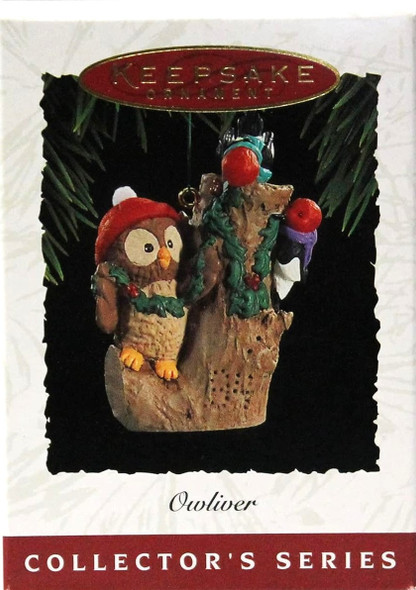 Hallmark Keepsake Ornament Owliver 3rd and Final in Series 1994