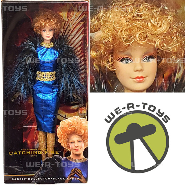 Barbie Collector The Hunger Games Catching Fire Effie Trinket Doll 2013 Mattel