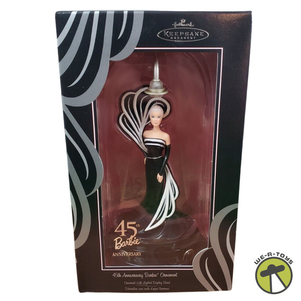 Hallmark Keepsake 45th Anniversary Barbie 2pc 2004 Ornament QHB6601