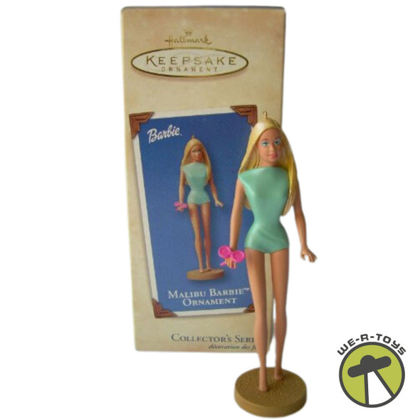 Malibu Barbie 10th in Barbie series 2003 Hallmark Ornament