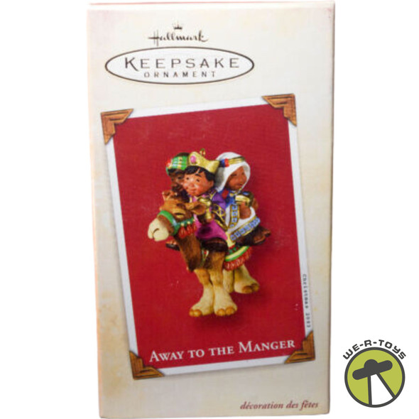Hallmark Keepsake Away to the Manger 2003 Ornament