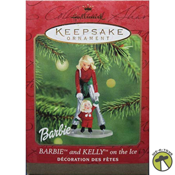 Hallmark Keepsake Ornament Barbie and Kelly on The Ice 2001