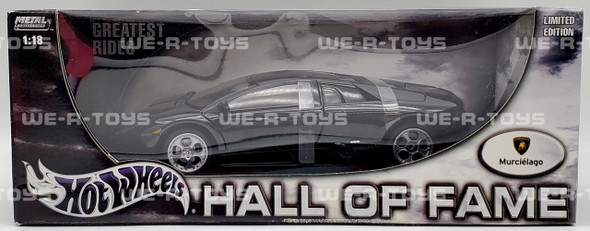 Hot Wheels Hall of Fame Murcielago Metal Collection 1:18 Scale Vehicle 2003 NRFB