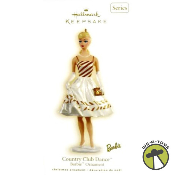 Hallmark Country Club Dance Barbie Ornament 16th In Series 2009