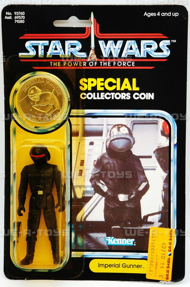 Star Wars POTF EV-9D9 Action Figure w/ Coin 92 Back 1984 Kenner