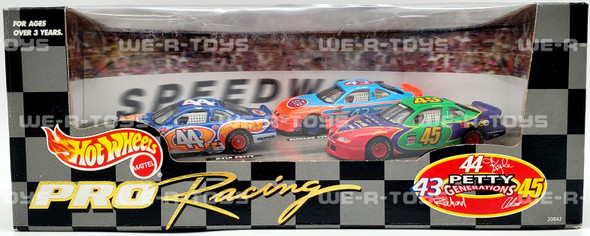 Hot Wheels NASCAR Pro Racing Petty Generations Target #20842 Mattel 1998 NRFB