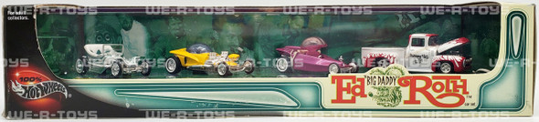 Hot Wheels 100% Custom Series Ed "Big Daddy" Roth Set 4 Cars Mattel 2000 NRFB