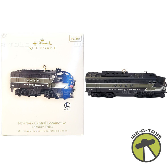 New York Central Locomotive Lionel Train Ornament Metal Hallmark Keepsake 2008