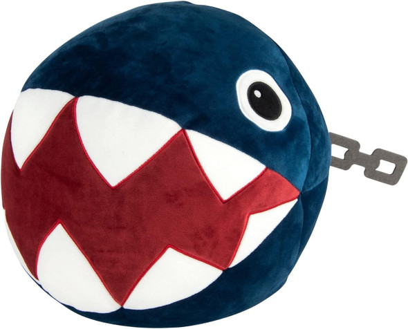 Nintendo Club Mocchi- Mocchi Nintendo Super Mario Plush - Chain Chomp Plushie 15" 