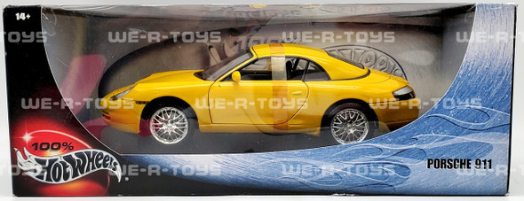 Hot Wheels 100% 1:18 Scale Yellow Chrysler Panel Cruiser #54578