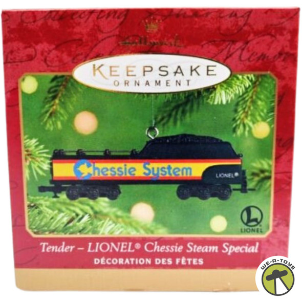 Hallmark Keepsake Tender Lionel Chessie Steam Special 2001 Ornament