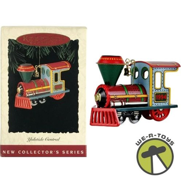1994 Hallmark Ornament Yuletide Central Locomotive # 1 Series