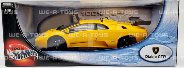 Hot Wheels 100% 1:18 Scale Yellow Chrysler Panel Cruiser #54578