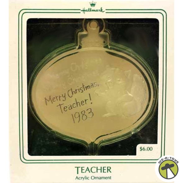 Teacher 1983 Hallmark Ornament QX3049