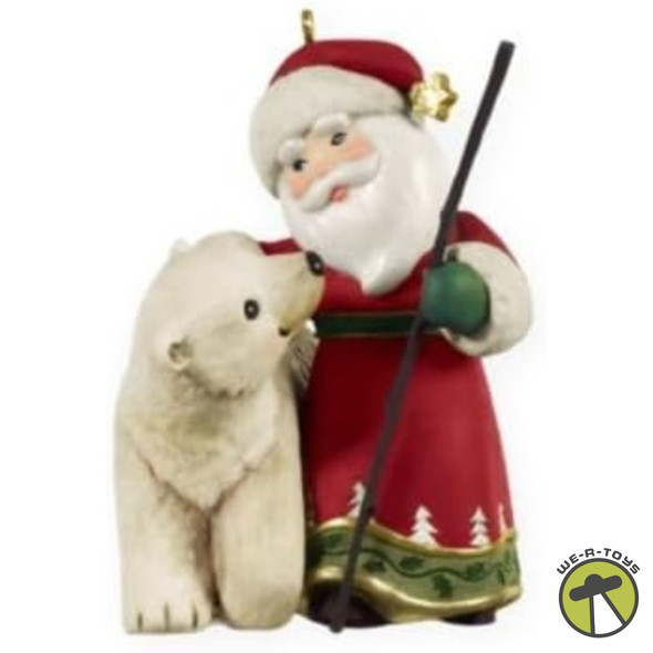 Hallmark Keepsake A Visit From Santa 1st in Series 2009 Ornament