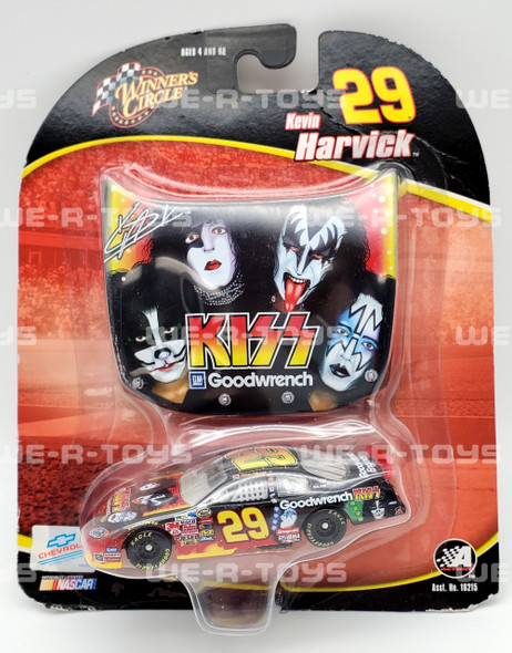 KISS Action Racing Kevin Harvick 29 Kiss Winner's Circle Die Cast with Hood NEW 