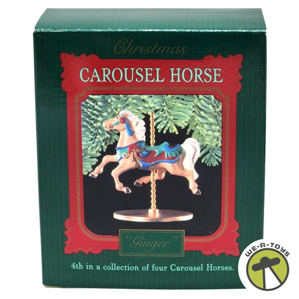 Hallmark Keepsake Carousel Horse Ginger 4th in a Series Ornament 1989