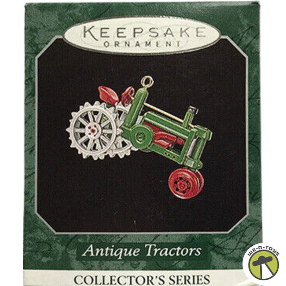  Hallmark Antique Tractors 2nd in Series 1998 Miniature Ornament Green 