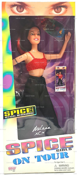 Spice Girls on Tour Melanie Chisholm Sporty Spice Doll 1998 Galoob 23531