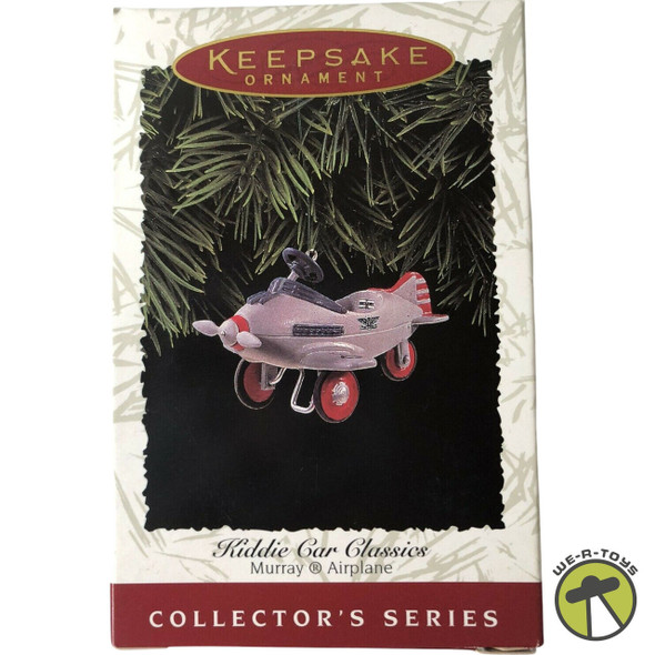  Hallmark Keepsake Ornament Kiddie Car Classics Murray Pursuit Airplane - 1996 