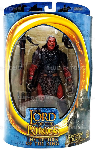 Lord of the Rings Return of the King Crossbow Uruk-Hai Action Figure Toy Biz