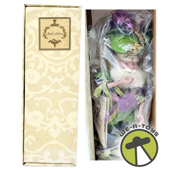 Mark Roberts African Violet Fairy Small Wired Doll 2009 #51-01930
