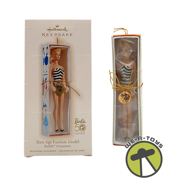 Barbie Teen Age Fashion Model Hallmark Keepsake Ornament 2009 QXI3002 New