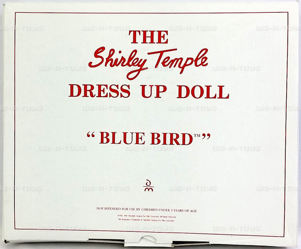 Shirley Temple Blue Bird Dress Up Doll Outfit 1995 Danbury Mint