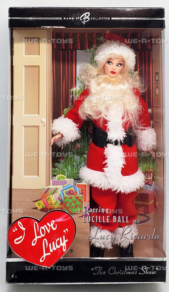 Barbie Collector I Love Lucy The Christmas Show Lucy Doll 2006 Mattel K4558 NEW