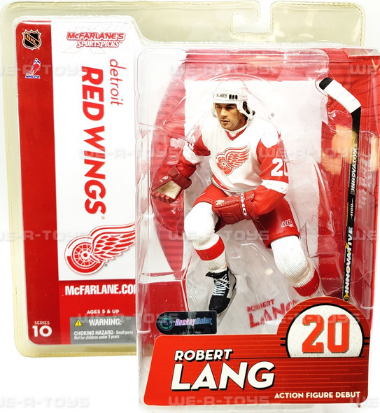 NHL Series 2 Brett Hull Action Figure Detroit Red Wings #17