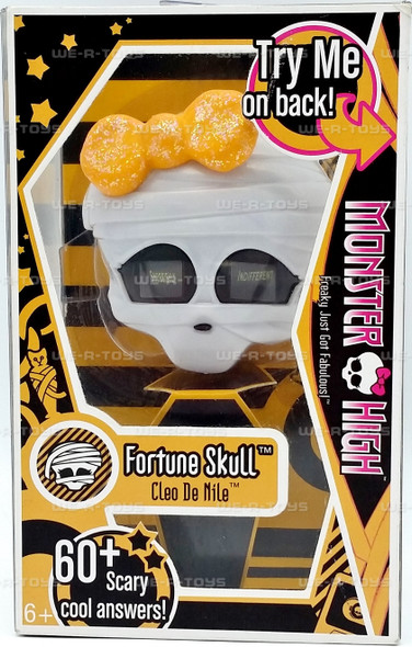 Monster High Fortune Skull Cleo De Nile 2009 Mattel #T1407 NRFB