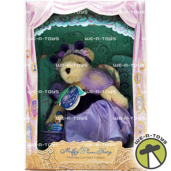 Muffy VanderBear Plum Fairy Holiday Limited Edition 1997 NRFB