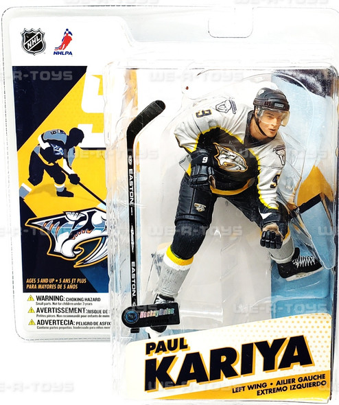 NHL Series 12 Paul Kariya Action Figure Nashville Predators #9 McFarlane NEW