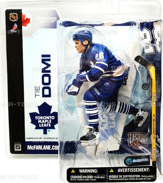 NHL Series 5 Tie Domi Action Figure Toronto Maple Leafs #28 McFarlane