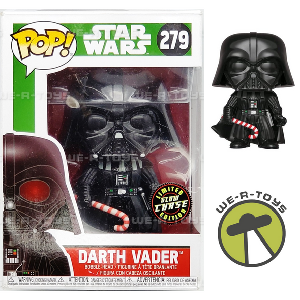 Funko POP! Star Wars #279 Darth Vader With Candy Cane Vinyl Figure Chase NEW